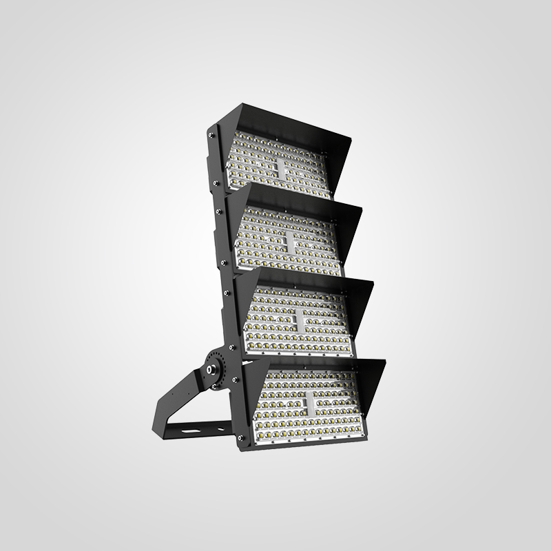 FL05-Series LED Sports Light with Special Visor and Optical Lens for Less Glare