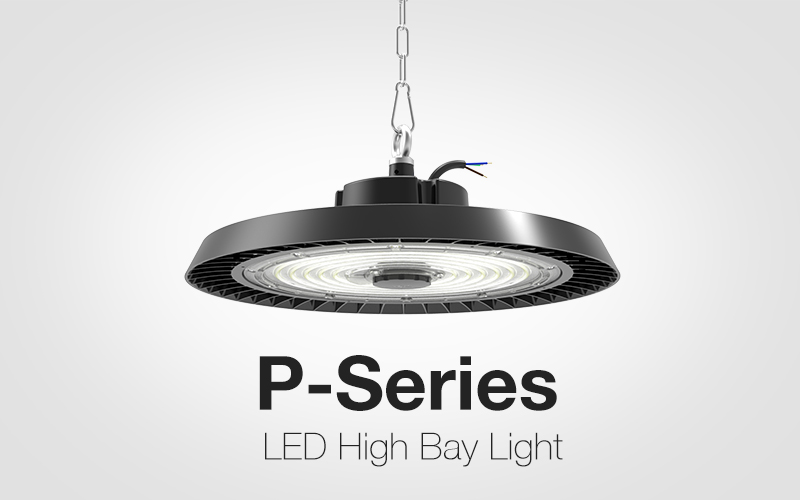 Goldenlux P-Series UFO LED High Bay Light with Motion Sensor for Industrial Lighting